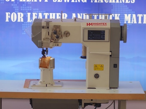 Колонковые швейные машины для толстых тканей